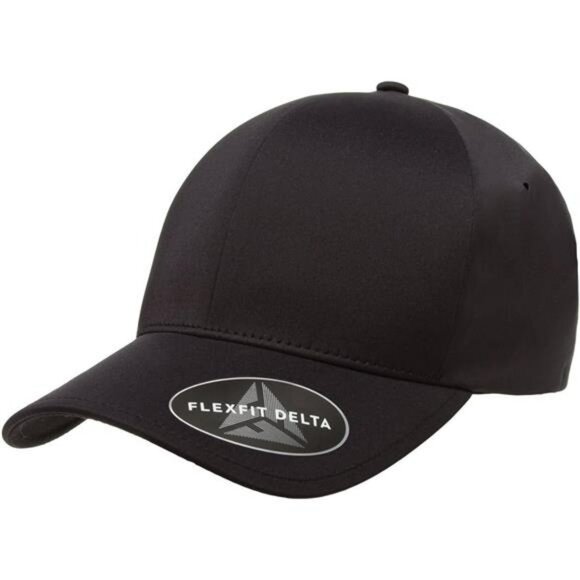 Mens maroon fitted baseball cap stretch hat seamless quick dry sweatband - Picture 1 of 5